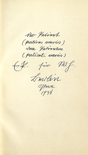 Immagine del venditore per Der dankbare Patient. Mit Zeichnungen des Patienten. (1.-4. Aufl.). venduto da Eberhard Kstler Autographen&Bcher oHG