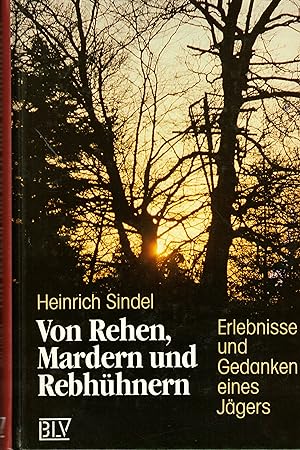 Imagen del vendedor de Von Rehen, Mardern und Rebhhnern. Erlebnisse und Gedanken eines Jgers a la venta por Paderbuch e.Kfm. Inh. Ralf R. Eichmann