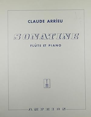 Seller image for Sonatine, Flute et Piano for sale by Austin Sherlaw-Johnson, Secondhand Music
