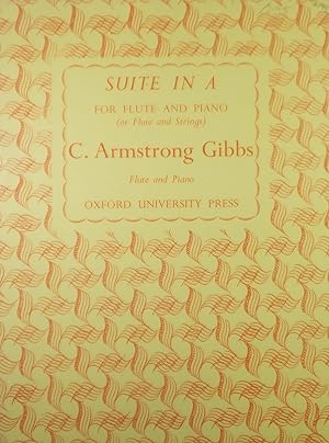 Seller image for Suite in A, for Flute and Piano, Op.144 for sale by Austin Sherlaw-Johnson, Secondhand Music