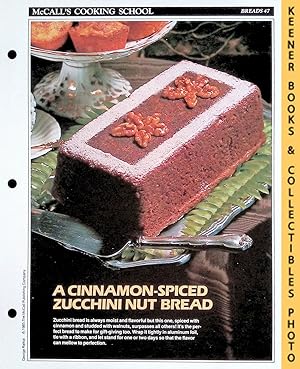 McCall's Cooking School Recipe Card: Breads 47 - Zucchini-Walnut Bread : Replacement McCall's Rec...