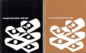 Junge Künstler 58/59 - 67/68. 5 Monographien deutscher Künstler der Gegenwart. Herausgegeben im A...