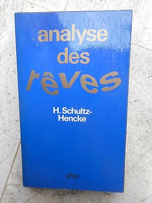 Seller image for Analyse des reves for sale by Frederic Delbos