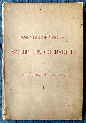 Bild des Verkufers fr Innendecorationen Moebel und Geraethe zum Verkauf von Randall's Books