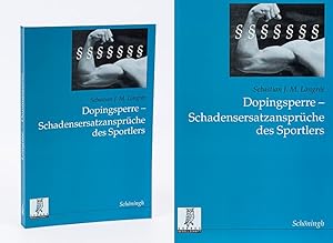 Imagen del vendedor de Dopingsperre - Schadensersatzansprche des Sportlers. a la venta por Inanna Rare Books Ltd.