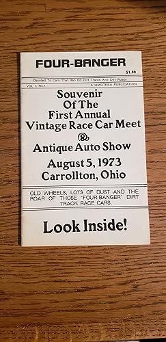 Seller image for Souvenir of the First Annual Vintage Race Car Meet @ Antique Auto Show August 5, 1973 Carrollton, Ohio for sale by Fred M. Wacholz