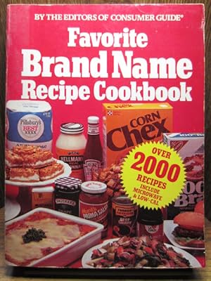 Seller image for FAVORITE BRAND NAME RECIPE COOKBOOK for sale by The Book Abyss