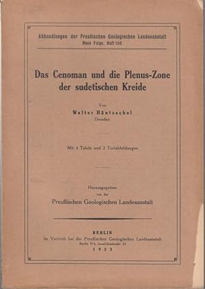 Imagen del vendedor de Das Cenoman und die Plenus - Zone der sudetischen Kreide ( = Abhandlungen der Preuischen Geologischen Landesanstalt, Neue Folge, Heft 150 ). a la venta por Antiquariat Carl Wegner