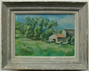 H.Mauduit, La Varenne Nantes, Impressionist, Ölgemälde