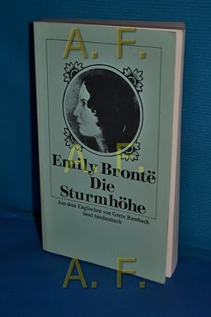 Bild des Verkäufers für Die Sturmhöhe Emily BronteÍ ü. Aus d. Engl. von Grete Rambach / Insel-Taschenbuch , 141 zum Verkauf von Antiquarische Fundgrube e.U.