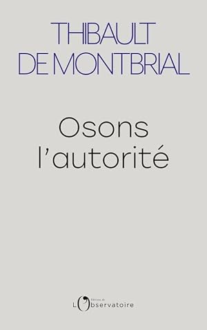 osons l'autorité