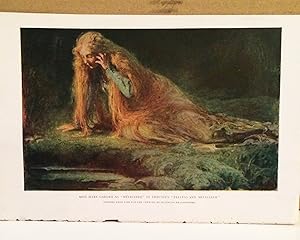 Seller image for Miss Mary Garden as Melisande in Debussy's Pelleas And Melisande, Color Illustration for sale by Legacy Books II