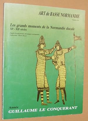 Seller image for Art de Basse-Normandie, No.96: Anne Guilaume le Conquerant for sale by Nigel Smith Books