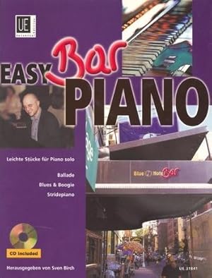 Bild des Verkufers fr Easy Bar Piano - Ballade, Blues & Boogie, Stridepiano, fr Klavier mit Audio-CD zum Verkauf von moluna