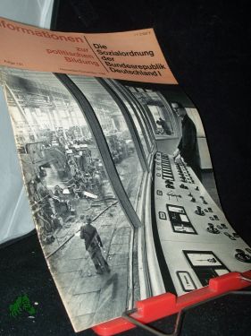 Bild des Verkufers fr Folge 131, 1968. Die Sozialordnung der BRD I zum Verkauf von Antiquariat Artemis Lorenz & Lorenz GbR