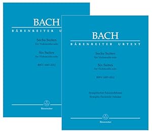 Image du vendeur pour Sechs Suiten fr Violoncello solo BWV 1007-1012 mis en vente par CONTINUO Noten-Buch-Versand