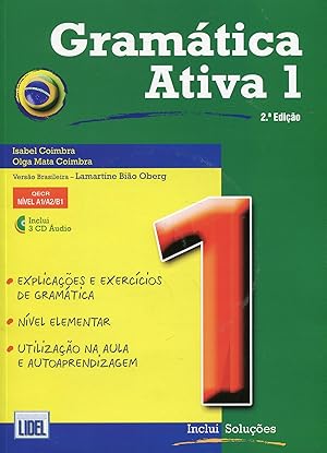 Imagen del vendedor de Gramatica ativa 1 brasil+ cd-3 a la venta por Imosver
