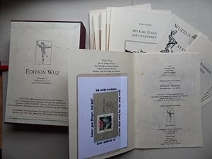 Edition WUZ. Sammler A. Editionen Nr. 1 - 10 und Jubelnummer I. Edition WUZ führt den ersten Schu...