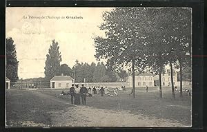 Carte postale Grosbois, La Pelouse de l`Auberge