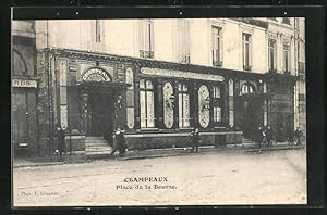Carte postale Paris, Champeaux, Place de la Bourse