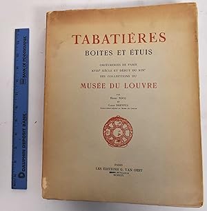 Tabatieres, Boites et Etuis, Orfebreries de Paris, XVIIIe Siecle et Debut du XIXe, Des Collection...