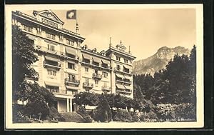 Foto-Ansichtskarte Axenstein, Ansicht vom Grand-Hôtel