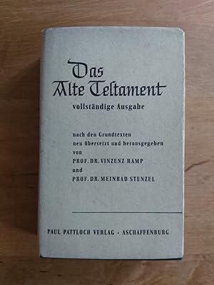 Bild des Verkufers fr Das Alte Testament - Vollstndige Ausgabe zum Verkauf von Antiquariat Birgit Gerl