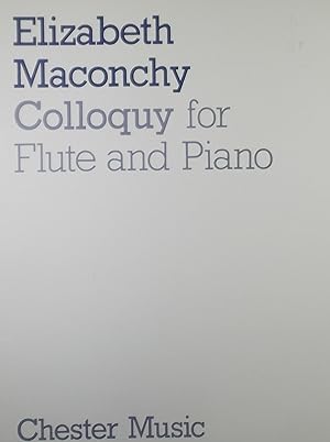 Imagen del vendedor de Colloquy, for Flute and Piano a la venta por Austin Sherlaw-Johnson, Secondhand Music