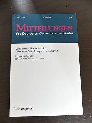 Seller image for Deutschdidaktik 2000 - 2018. Debatten - Entwicklungen - Perspektiven. for sale by Antiquariat Maralt
