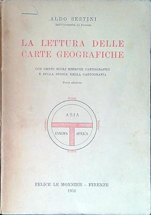 Bild des Verkufers fr La lettura delle carte geografiche zum Verkauf von Librodifaccia