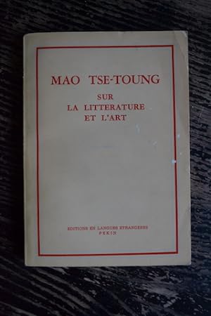 Seller image for Sur la littrature et l'art for sale by Un livre en poche