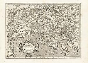Antique Map-ITALY-FRIULI-ISTRIA-VENICE-Mercator-1636