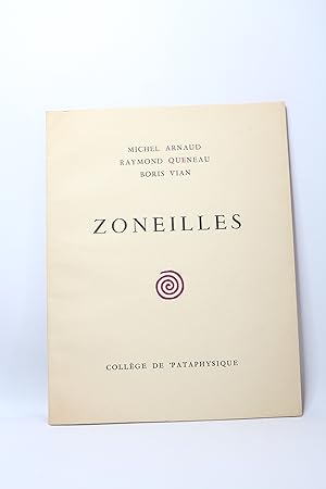 Seller image for Zoneilles for sale by Librairie Le Feu Follet