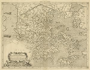 Antique Print-GREECE-MACEDONIA-CRETE-Ptolemy-Mercator-1698
