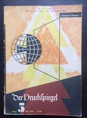 Der Druckspiegel. Ein Archiv für deutsches und internationales graphisches Schaffen. Folge 5. Mai...