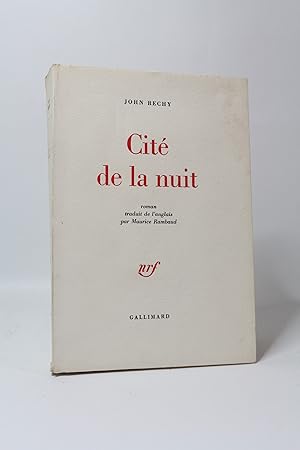 Image du vendeur pour Cit de la nuit mis en vente par Librairie Le Feu Follet