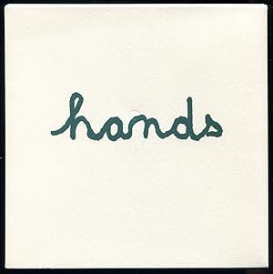 Imagen del vendedor de HANDS; [Six poems] a la venta por Quill & Brush, member ABAA