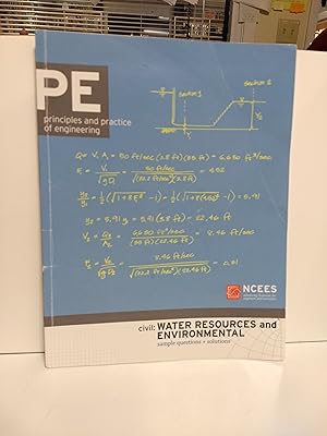 Seller image for PE Civil: Water Resources and Environmental Sample Questions and Solutions for sale by Fleur Fine Books