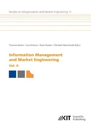 Bild des Verkufers fr Information management and market engineering, Vol. II zum Verkauf von Versand-Antiquariat Konrad von Agris e.K.