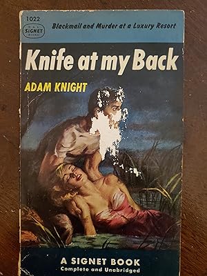 Immagine del venditore per Knife at My Back (Vintage Signet #1022) venduto da Aunt Agatha's, Ltd.