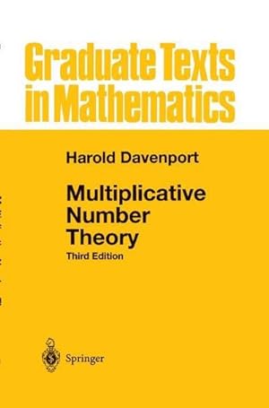 Seller image for Multiplicative Number Theory for sale by AHA-BUCH GmbH