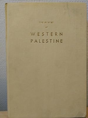 Image du vendeur pour The Survey of Western Palestine. mis en vente par PlanetderBuecher