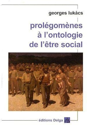 Immagine del venditore per Prolgomnes  l'ontologie de l'tre social venduto da Chapitre.com : livres et presse ancienne