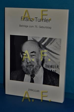 Seller image for Arsenal. Beitrge zu Franz Tumler for sale by Antiquarische Fundgrube e.U.