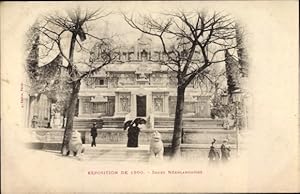 Ansichtskarte / Postkarte Paris, Exposition de 1900, Indes Neerlandaises