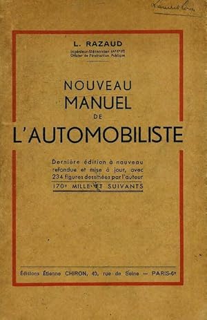 Nouveau manuel de l'automobiliste - L. Razaud