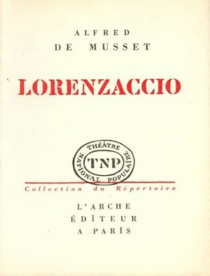 Image du vendeur pour Lorenzaccio - Alfred De Musset mis en vente par Book Hmisphres