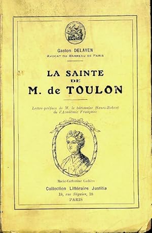 Image du vendeur pour La sainte de M. de Toulon - Gaston Delayen mis en vente par Book Hmisphres