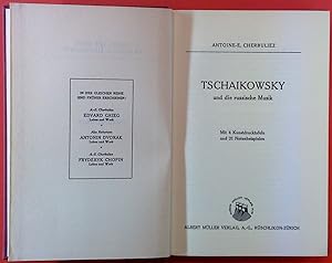 Bild des Verkufers fr Tschaikowsky und die russische Musik zum Verkauf von biblion2