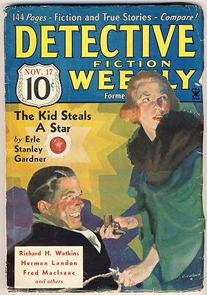 Image du vendeur pour DETECTIVE FICTION WEEKLY - November 17 1934 mis en vente par Gene Zombolas